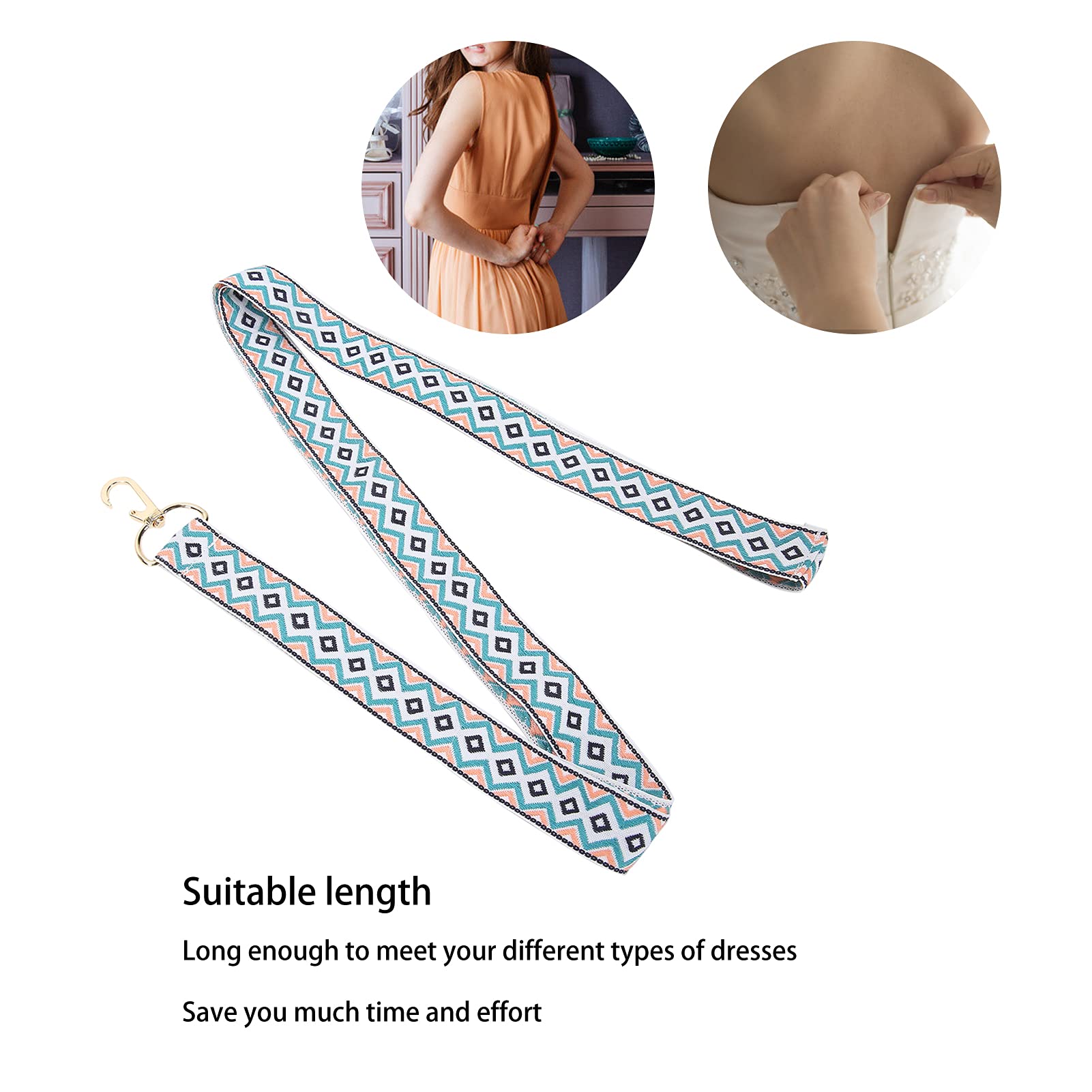 Easy Zipper Helper for Boots - Dress Zipper Puller & Zip Up/Down Assistant with Hook - Perfect for Seniors, Kids & Handicap Aid - Ideal for Boots, Jackets & Bags