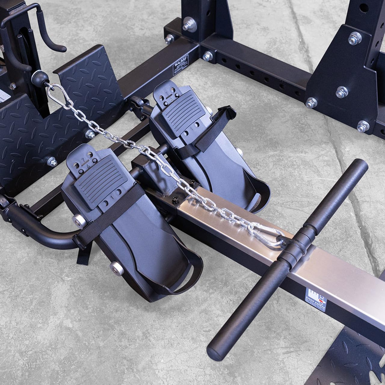 Body-Solid Rower Attachment for Home Gyms - Low-Impact Cardio Workout Equipment for Cable Machines, Pulleys & Power Racks | Perfect for Home Fitness, Full-Body Training & Joint-Friendly Exercise