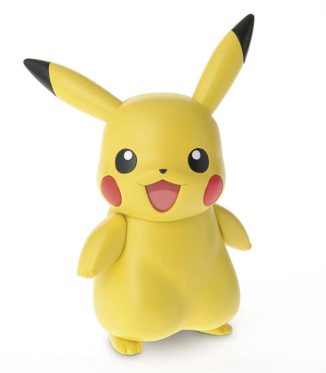 Bandai Pokemon Pikachu (2019) Model Kit - Build Your Own Pikachu Figure - Perfect for Collectors, Gifts & Pokemon Fans - DIY Assembly Fun for Kids & Adults