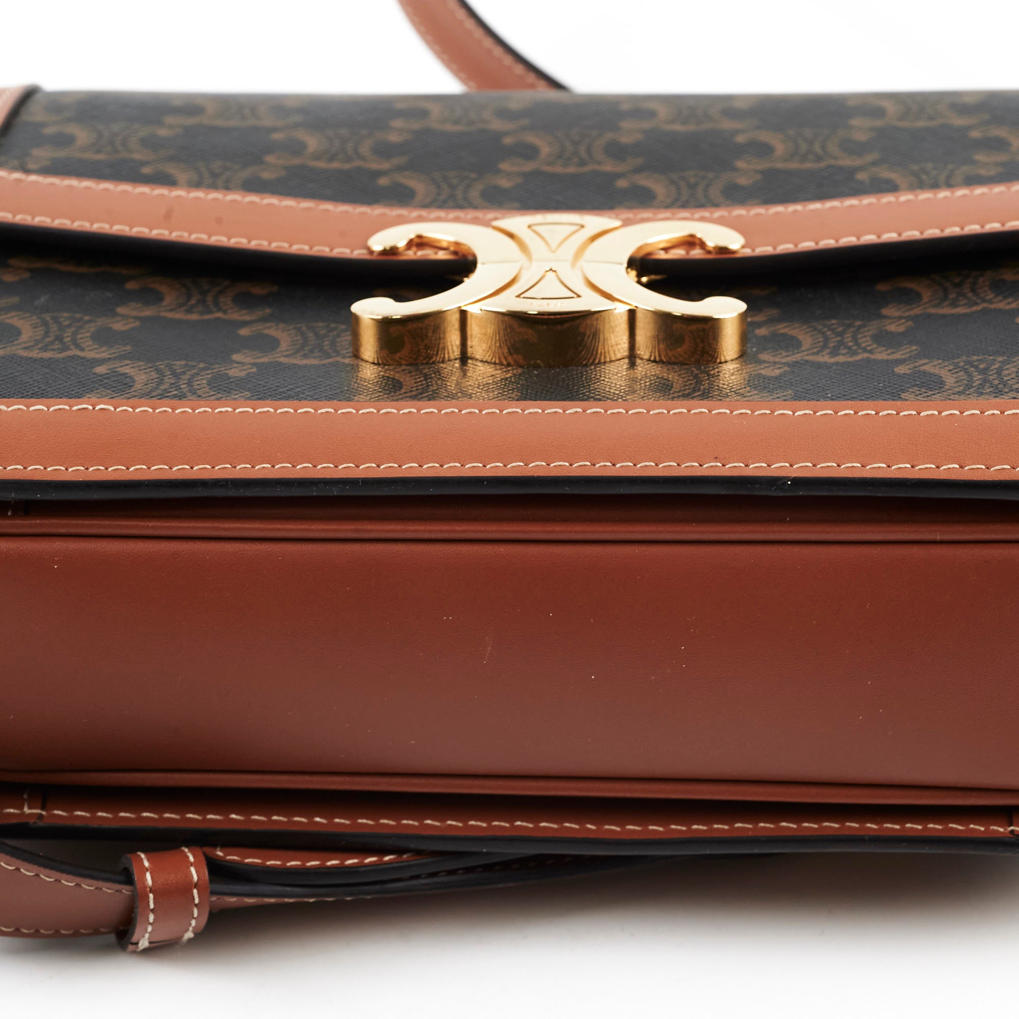 Celine Canvas Classique Triomphe Bag - Luxury Designer Handbag for Women | Perfect for Work, Travel & Everyday Use