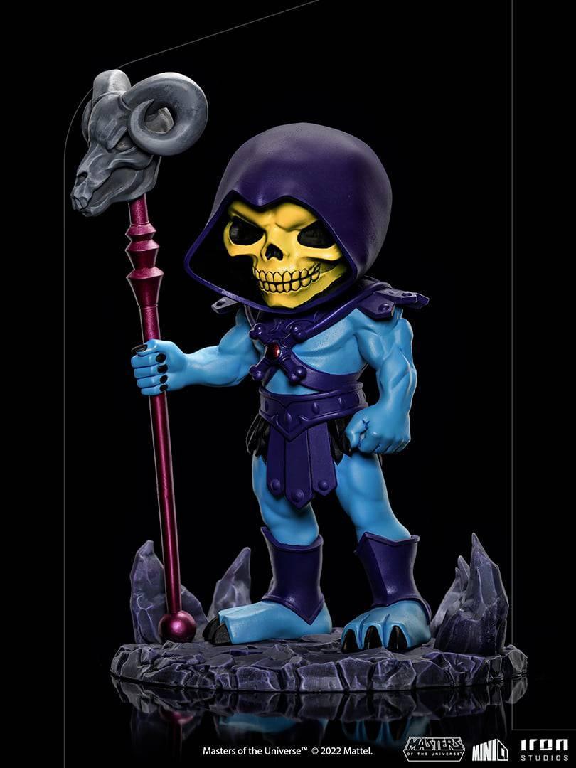 Iron Studios Masters of the Universe Skeletor MiniCo Figure - Collectible Action Figure for Display, Gifts, and He-Man Fans | Perfect for Home Decor, Office Display, and Toy Collections