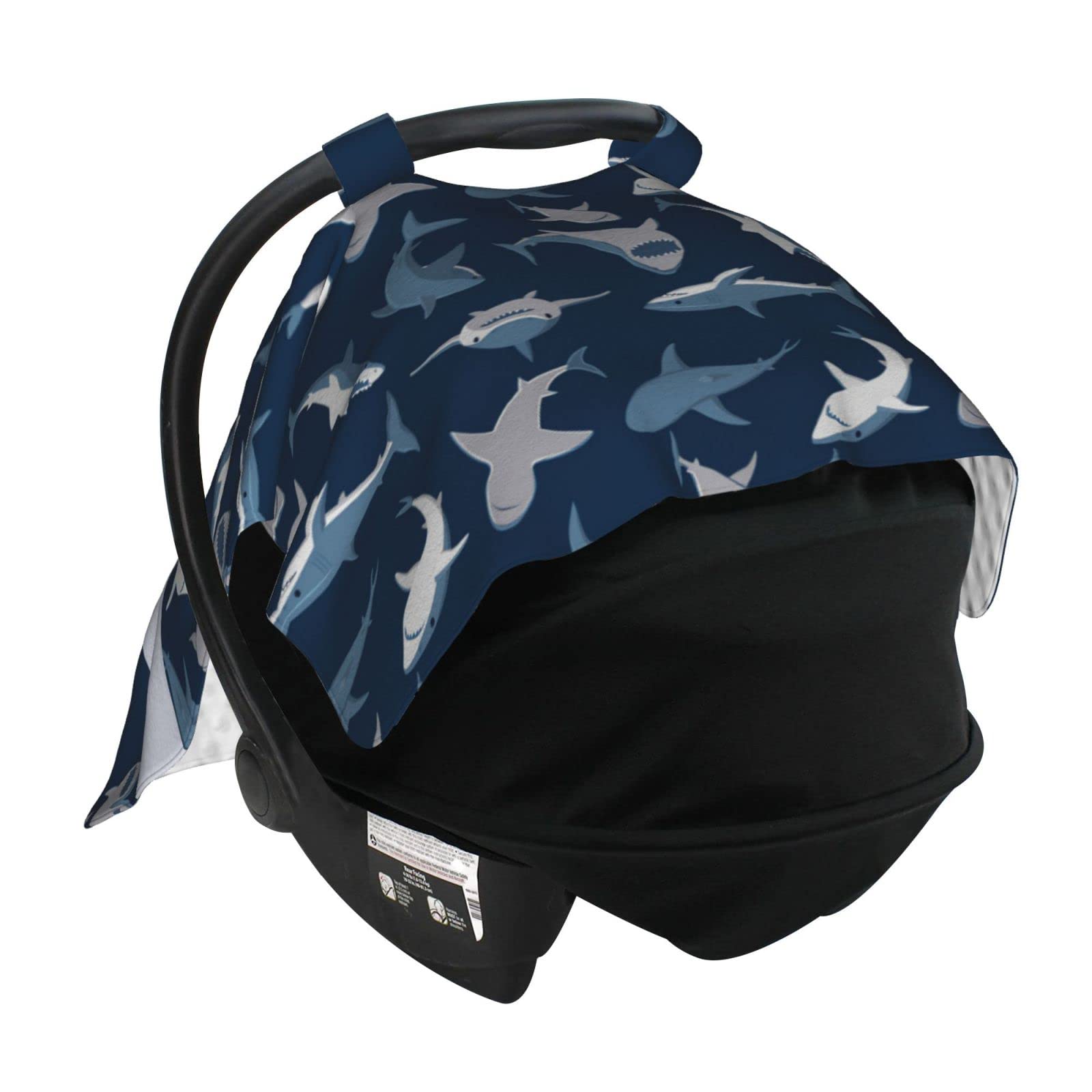 Personalized Baby Car Seat Cover with Name - Custom Infant Car Seat Canopy for Boys & Girls - Soft Nursing & Breastfeeding Cover - Perfect for Travel, Shopping & Daily Outings with Baby