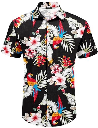 P-black Flower Parrot