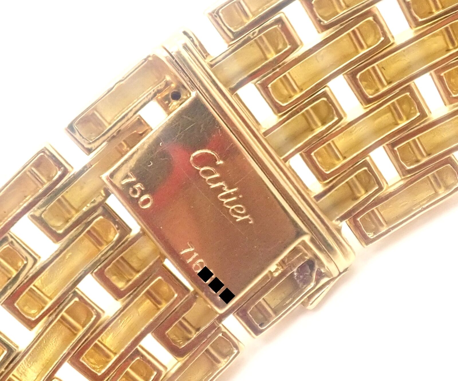Authentic Cartier Maillon Panthere Seven Row 18k Yellow Gold Diamond Necklace for Women | Luxury Jewelry Gift for Anniversary, Birthday & Special Occasions