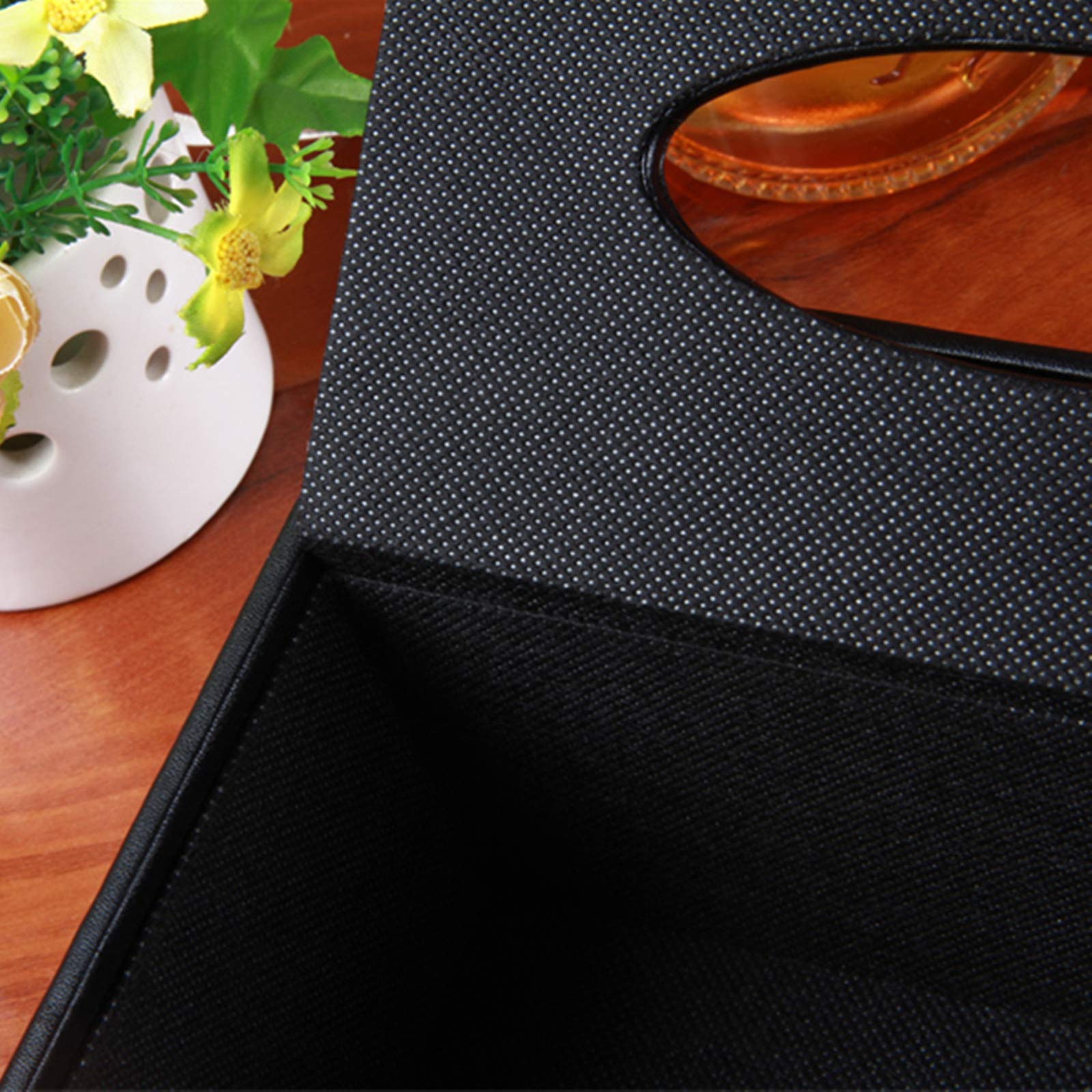 Premium PU Leather Rectangular Tissue Box Cover - Stylish Multifunctional Tissue Holder with Storage for Stationery & Remote Control | Decorative Organizer for Home, Office, Restaurant | Perfect for Living Room, Bedroom, Desk & Countertop Decor