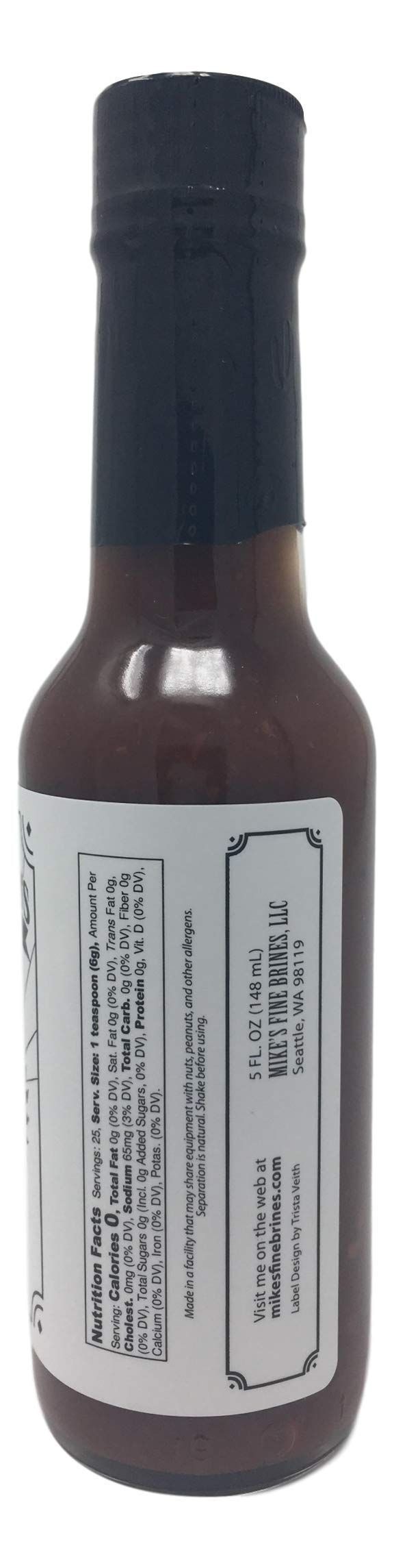 Callahan's Black Pepper Chipotle Hot Sauce - 5 oz Bottle, Spicy & Smoky Flavor for Tacos, Wings, Burgers & BBQ - Gluten-Free & Vegan Friendly