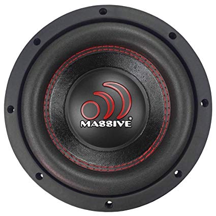 Massive Audio GTX84 - High Power Car Subwoofer for Deep Bass | Perfect for Car Audio Systems & Home Theater Setups