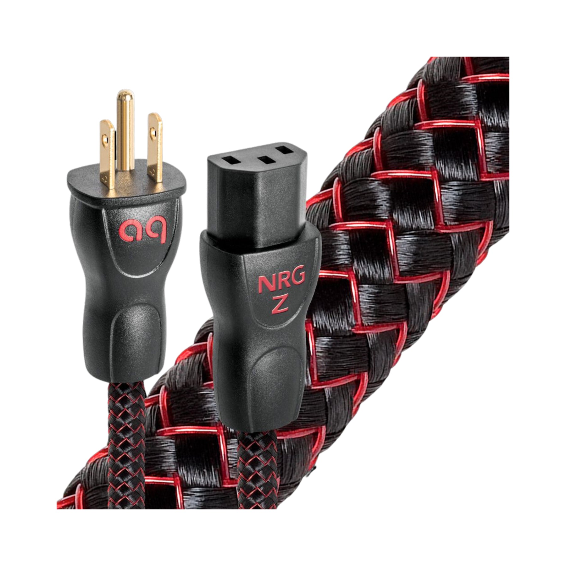 AudioQuest NRG Z3 High Performance AC Power Cable with 3-Pole IEC C13 Connector - Open Box | Perfect for Home Theater, Studio Equipment & High-End Audio Systems