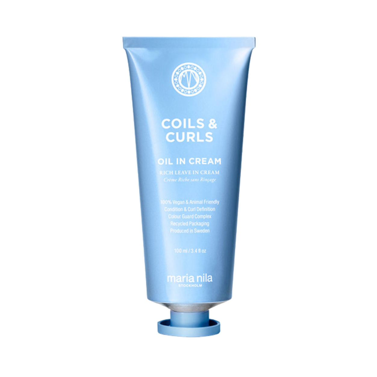 Coils & Curls Hydrating Hair Cream with Natural Oils - Moisturizing Styling for Curly, Coily & Natural Hair - Perfect for Daily Use & Frizz Control