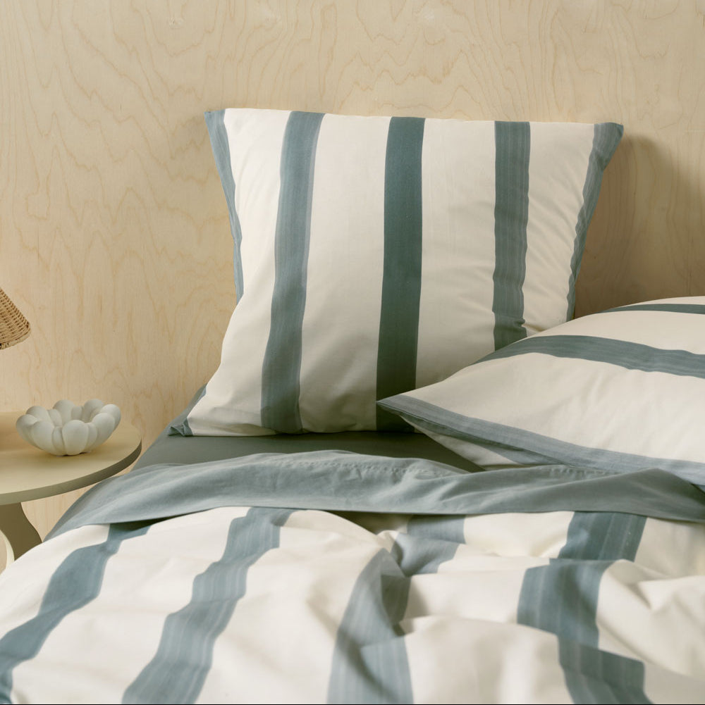 Linen House Fremantle Quilt Cover Set - Premium Cotton Bedding Set for Queen/King Size - Soft & Breathable Duvet Cover for Cozy Bedroom Decor