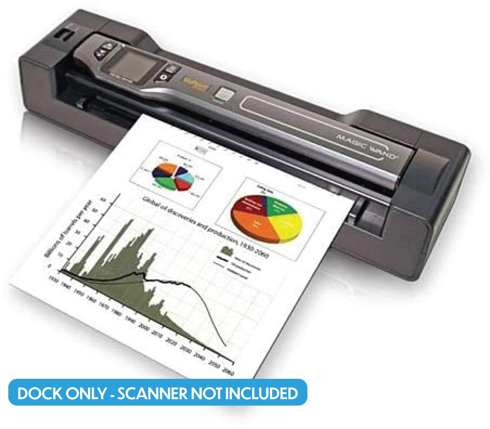 Auto-Feed Docking Station for Magic Wand 4 Portable Scanner - Compatible with PDS-ST470-VP & PDSWF-ST47-VP | High-Speed Document Scanning Solution for Office, Home & Business Use