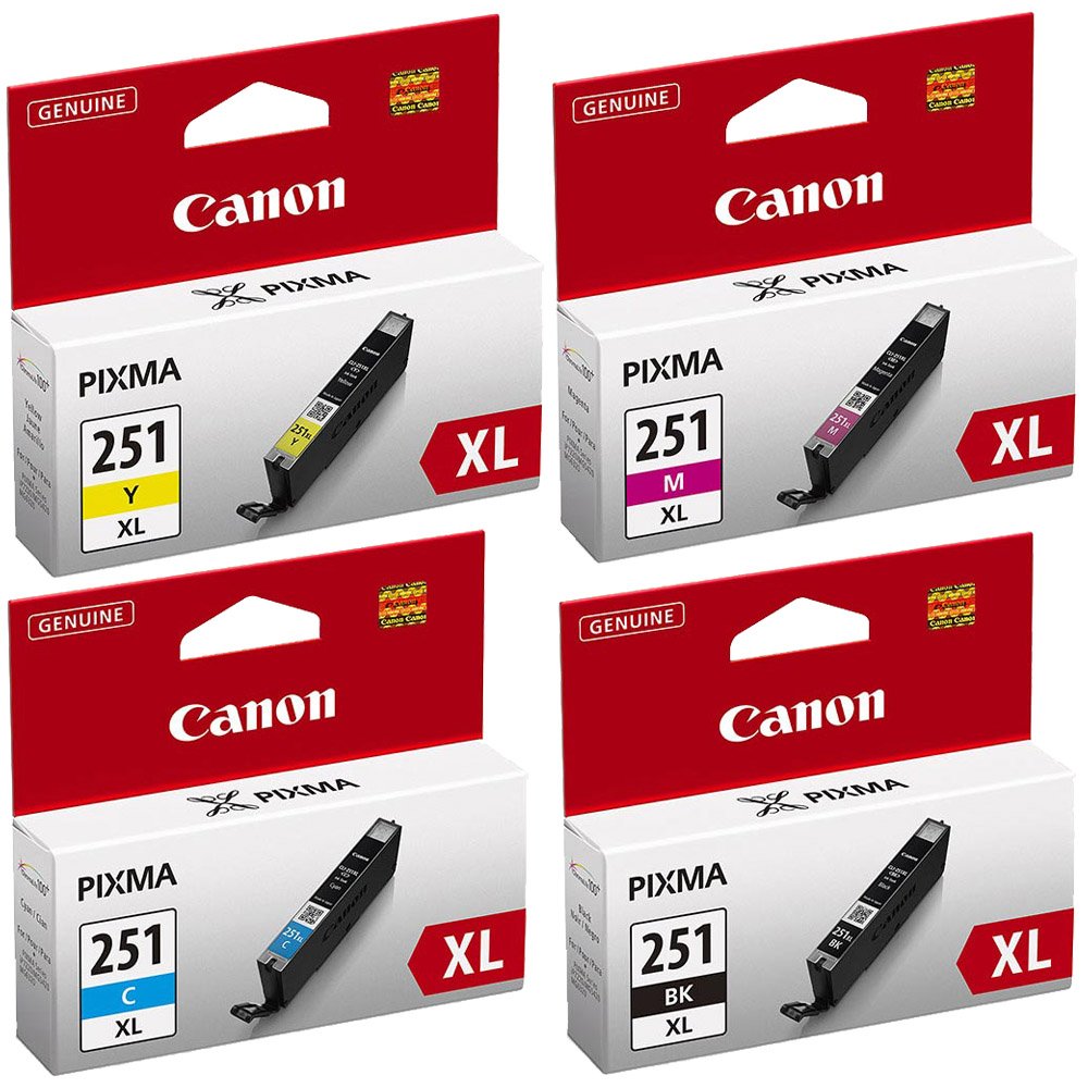 Canon PIXMA MG5420 High Yield Ink Cartridge Set - 5XL Black & Color Ink - Compatible with MG5420 Printer - Ideal for Home Office Printing, Documents & Photos