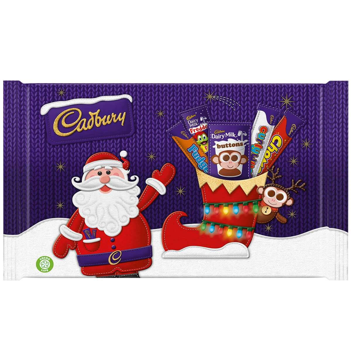Cadbury Chocolate Small Selection Pack 78g (1 Pack) - Assorted Chocolate Gift Box for Holidays, Parties & Gifting - Perfect for Valentine's Day, Christmas & Birthdays