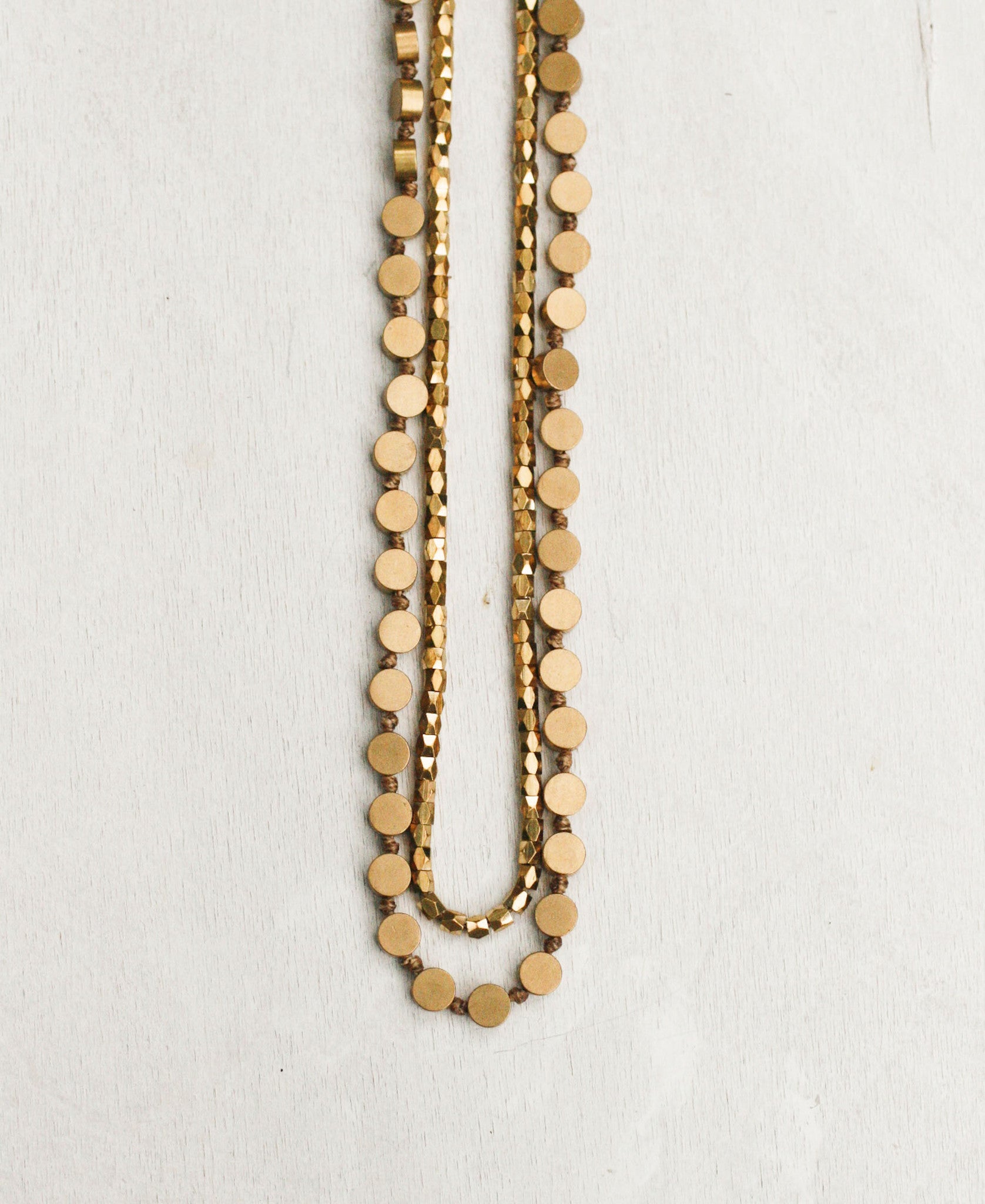 Glistening Shapes Necklace - Elegant Geometric Jewelry for Women - Perfect for Parties, Date Nights & Everyday Wear