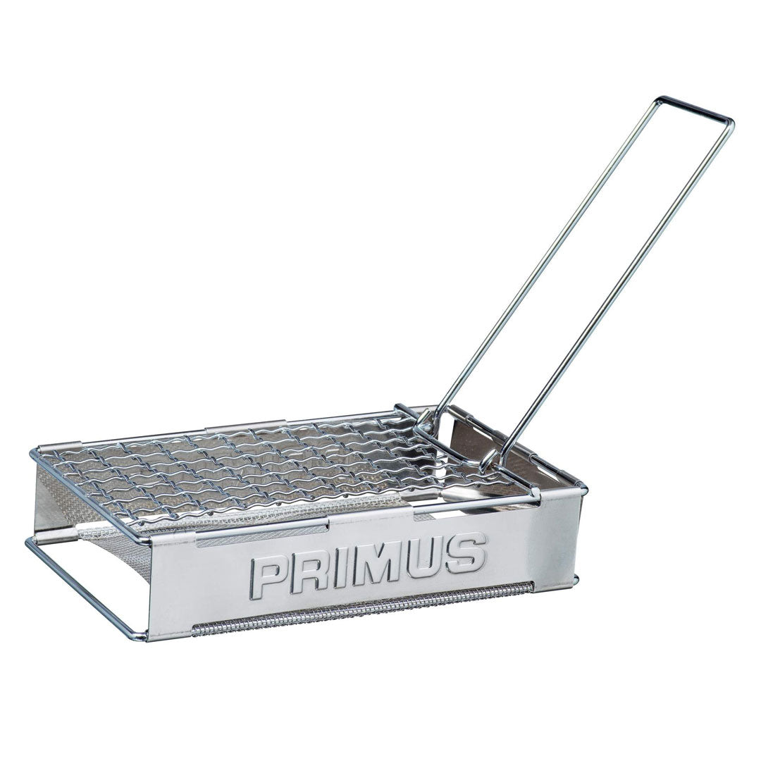 Primus Collapsible Toaster - Portable Compact Travel Toaster for Camping, RV, Dorm & Small Kitchens - Stainless Steel Foldable Toaster Oven