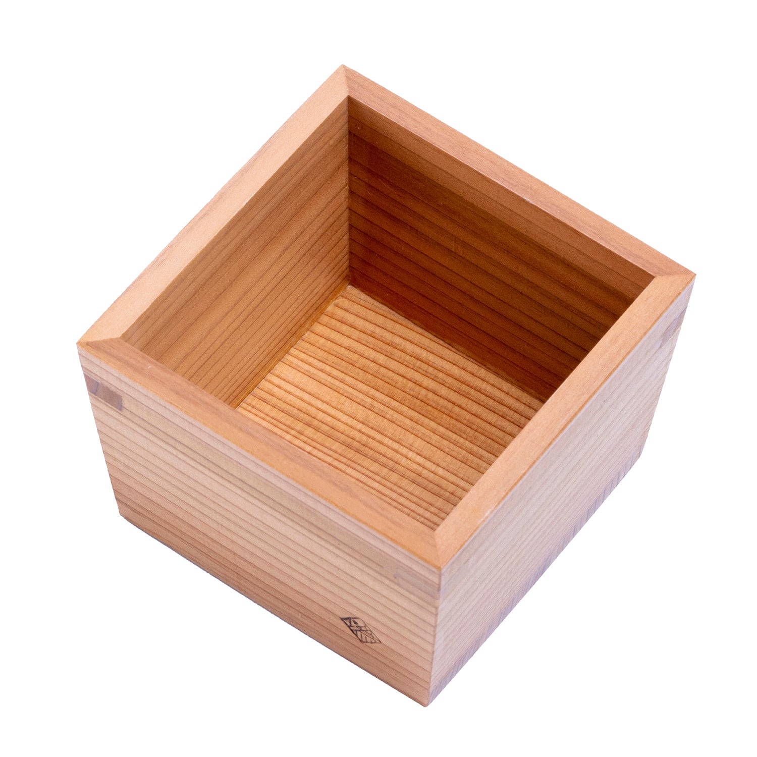 Handcrafted Japanese Cedar Masu Box Sake Cup - Miranda Style Omoeraku for Traditional Japanese Tea Ceremony & Sake Tasting | Perfect for Gift, Home Decor, and Cultural Events