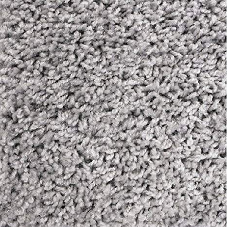 Koeckritz 5' x 8' Pewter Area Rug - Soft Modern Gray Rug for Living Room, Bedroom & Office - Stain Resistant & Non-Slip Backing
