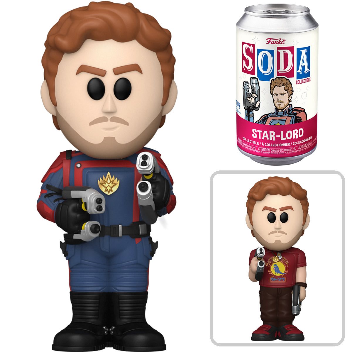 Guardians of the Galaxy Vol. 3 Star Lord Collectible Vinyl Figure - Perfect for Marvel Fans, Movie Collectibles & Pop Culture Displays