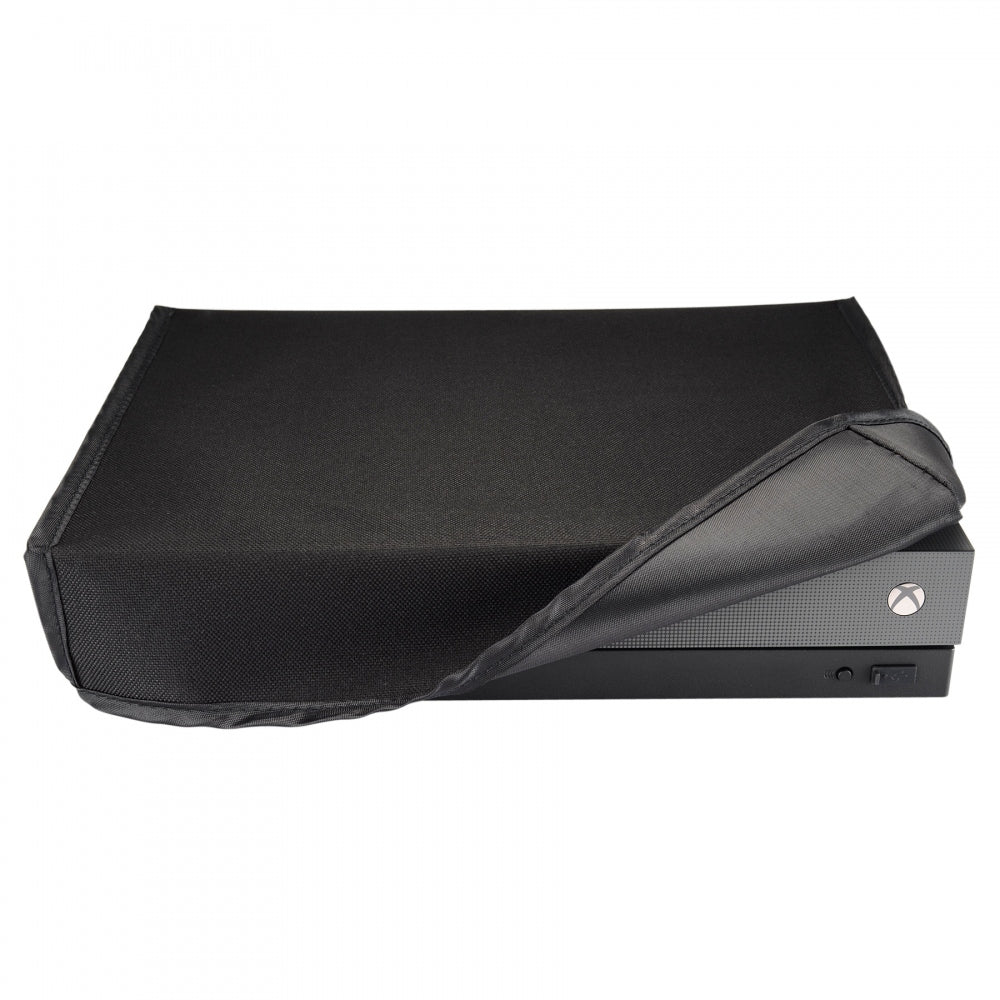 eXtremeRate Soft Silicone Dust Cover Plug Set for Xbox One X Project Scorpio Console - Protective Dust Guard with Neat Lining - Perfect for Gaming Setup & Console Protection (JYXBX0007GC)
