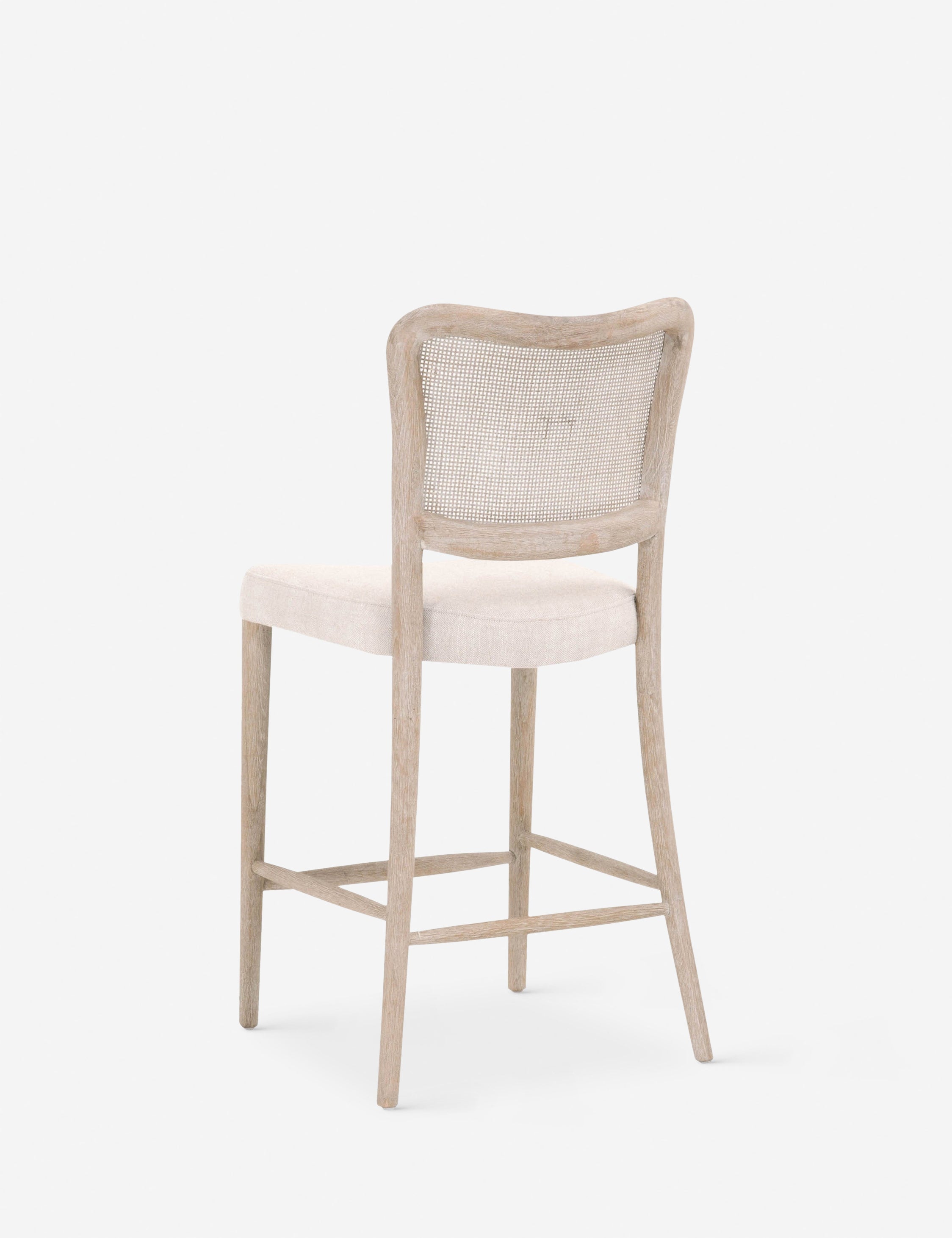 Aniston Counter Stool - Modern Kitchen Bar Stools with Back Support, Adjustable Height for Breakfast Nook, Kitchen Island & Home Bar