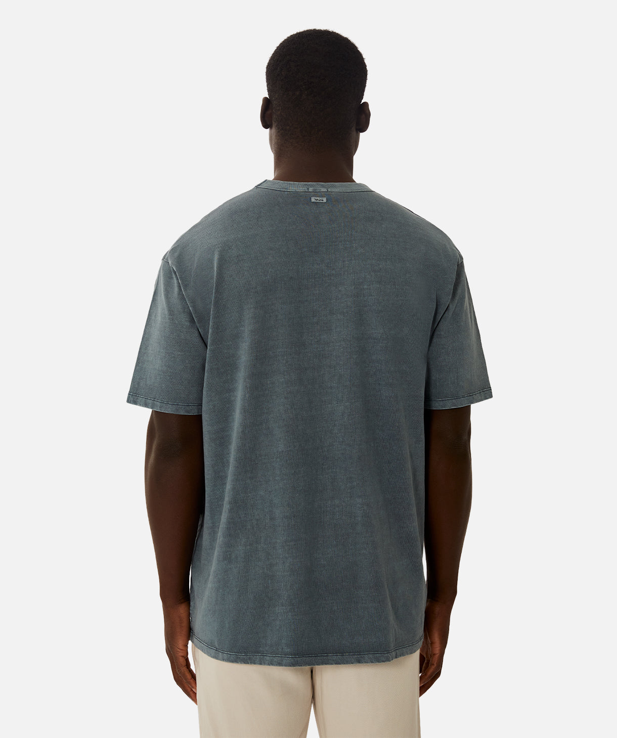 Premium Del Sur Tee - Soft Cotton Men's T-Shirt in Blue Slate | Comfortable Casual Wear for Everyday & Outdoor Activities