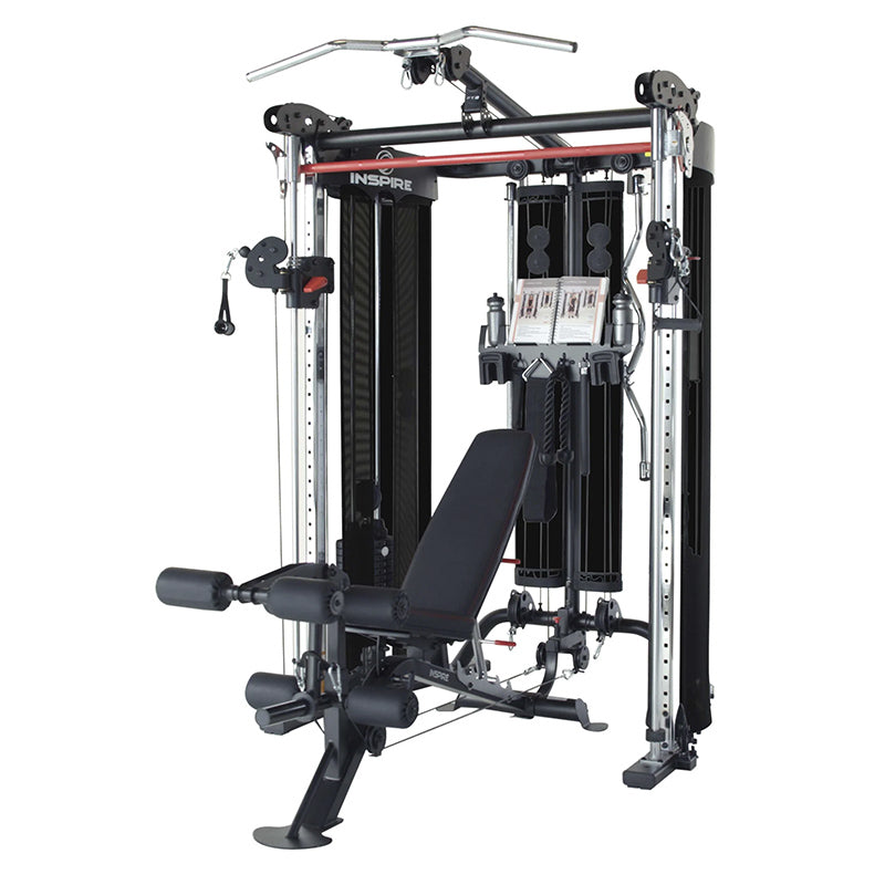 FT2 Inspire Functional Trainer Package - Home Gym Strength Training Equipment for Full-Body Workouts | Perfect for Weight Loss, Muscle Building & Fitness Enthusiasts