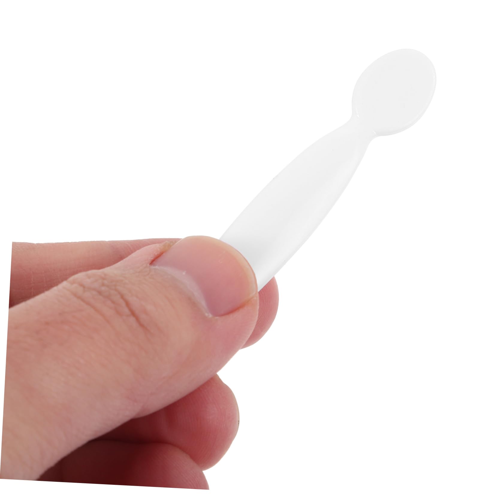 20pcs White PP Skincare Spatula Set - Face Lotion Applicator, Cosmetic Spoon for Women - Perfect for Creams, Serums & Beauty Products Application