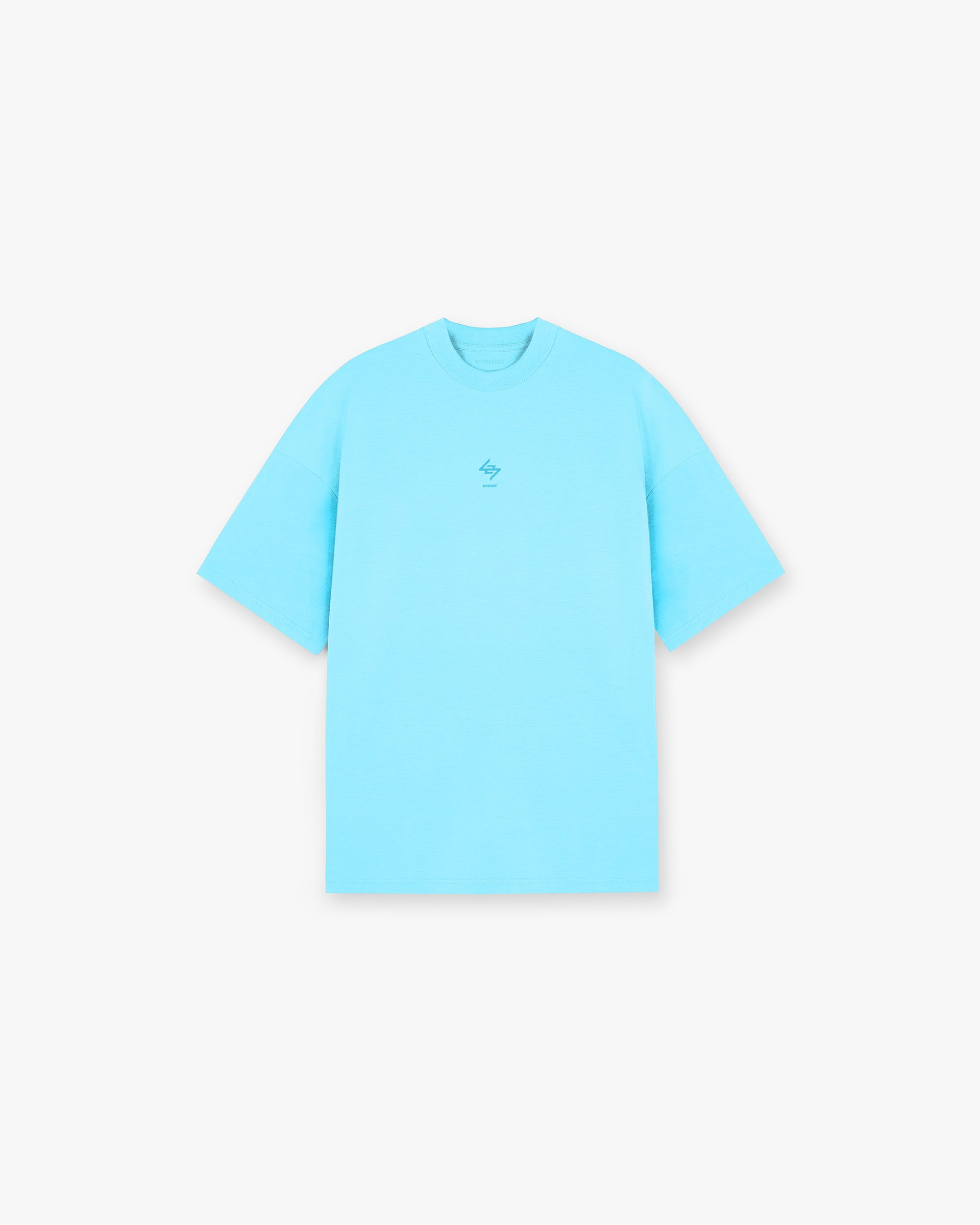 247 Oversized T-Shirt for Men & Women - Ultra Blue Comfort Fit Casual Tee - Perfect for Lounge, Gym, and Everyday Wear