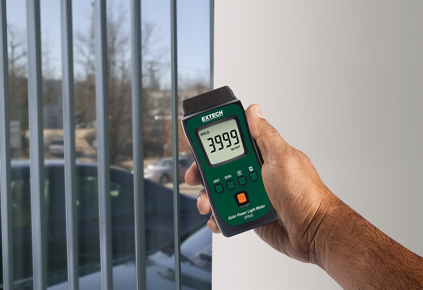 Extech SP505 Pocket Solar Power Meter - Digital Sunlight Intensity Tester for Solar Panels, Greenhouses & Indoor Plants | Portable UV Measurement Device