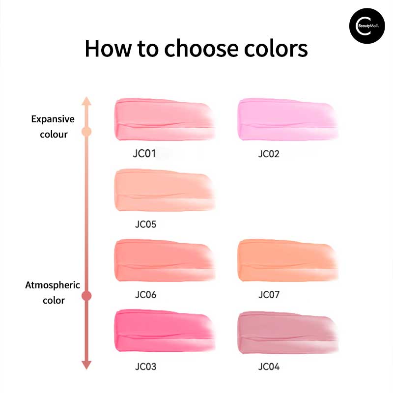 AZTK JELLO COLOR Liquid Blush - Water-Based Cheek Tint for Natural Flush | Vegan & Cruelty-Free Makeup | Perfect for Everyday Wear & Special Occasions