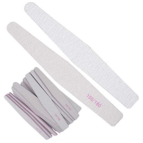 A K Homes - 25pcs Double Sided Nail Buffer Files, Professional Waterproof Nail Files for Home & Salon Use - Perfect for Manicures, Pedicures & Nail Care
