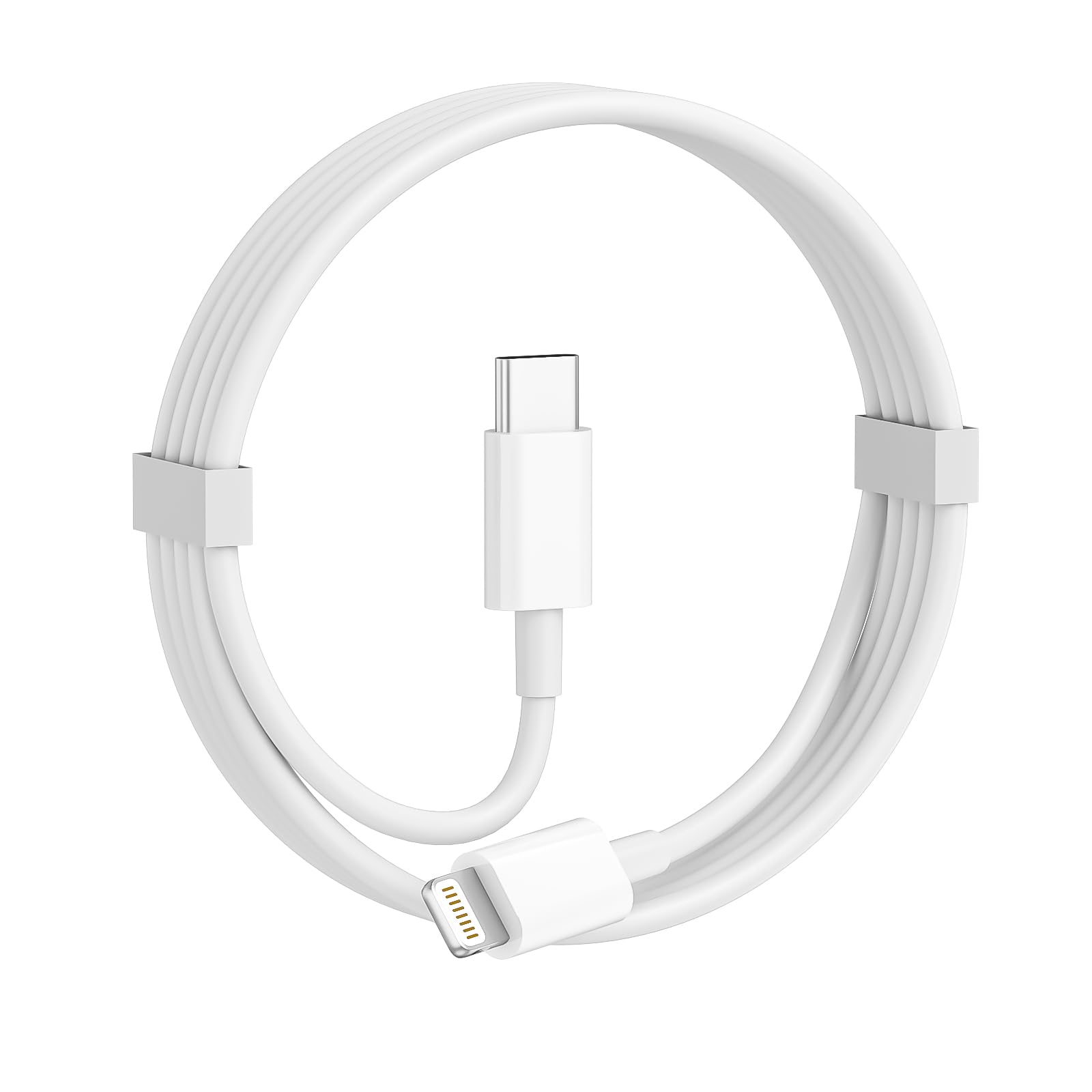 3FT USB C to Lightning Cable Fast Charging - Compatible with iPhone 14/13/12/11 Pro Max/XS/XR/X/8/7/6 Plus/SE - Type C iPhone Charger Cord for CarPlay & Home/Office/Car Charging