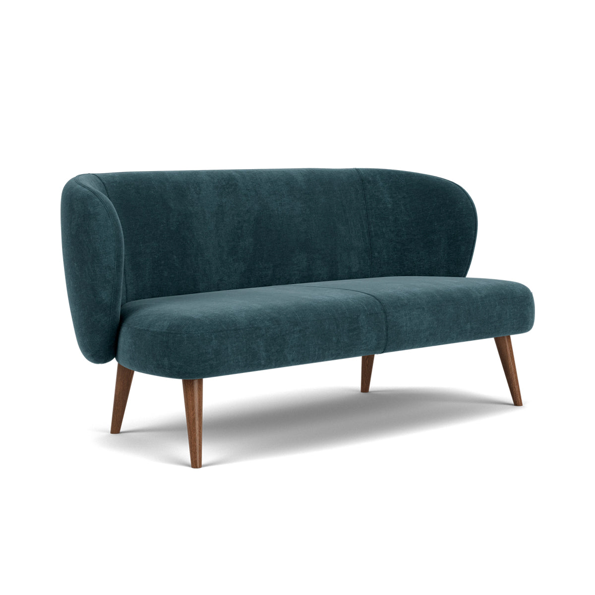Kathleen Fabric 2 Seater Sofa - Modern Living Room Furniture for Small Spaces | Perfect for Apartments, Condos & Cozy Homes