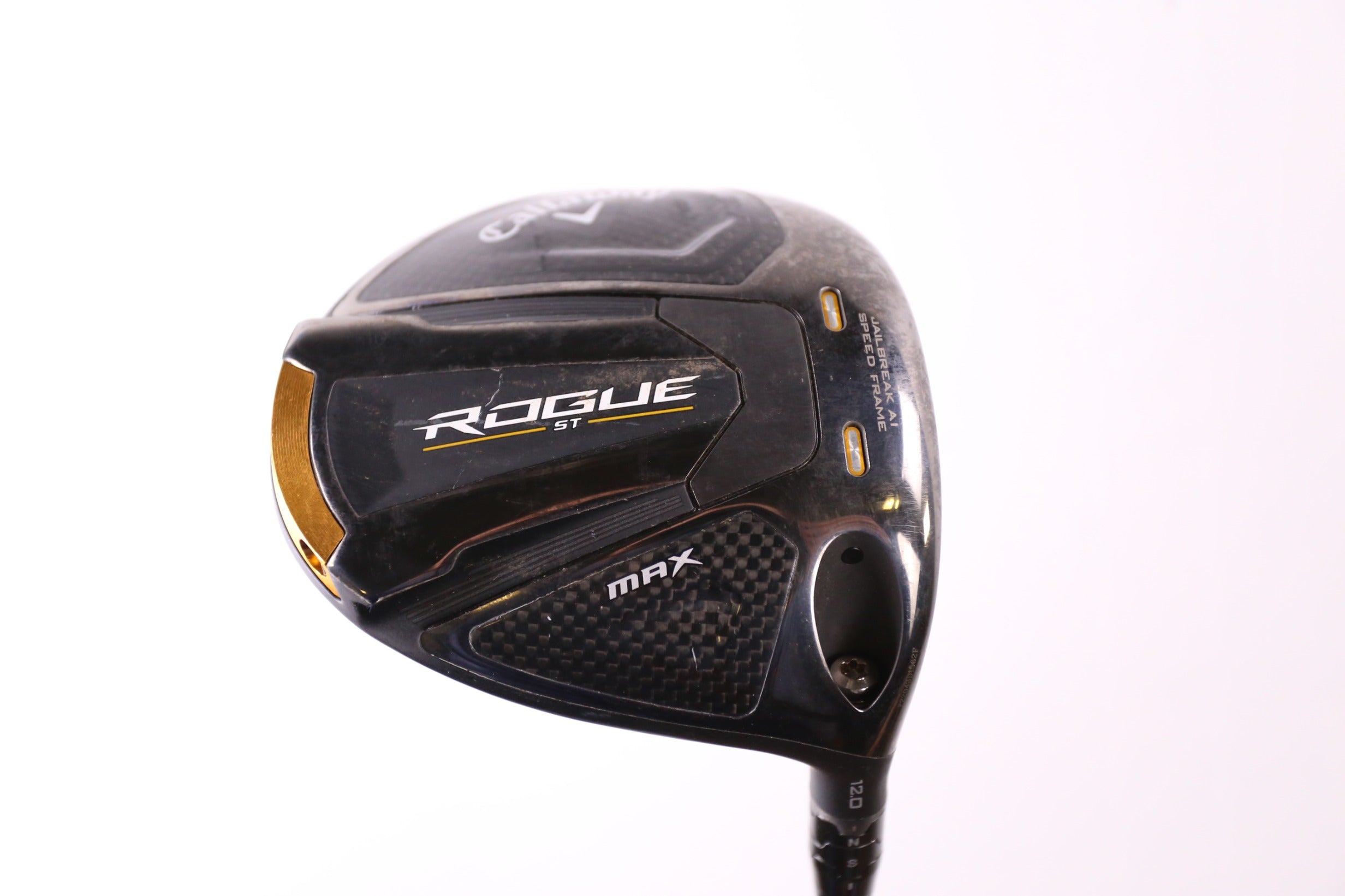 Used Callaway Rogue ST MAX Driver 12° Right Hand Golf Club - Regular Flex Mitsubishi Tensei Blue AV Shaft | Perfect for Mid-Handicap Golfers & Driving Range Practice