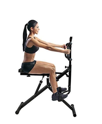 Power Rider AB Crunch Workout Machine - Core Strength & Cardio Trainer for Home Gym | Perfect for Abs Training, Full-Body Exercise & Fitness Enthusiasts