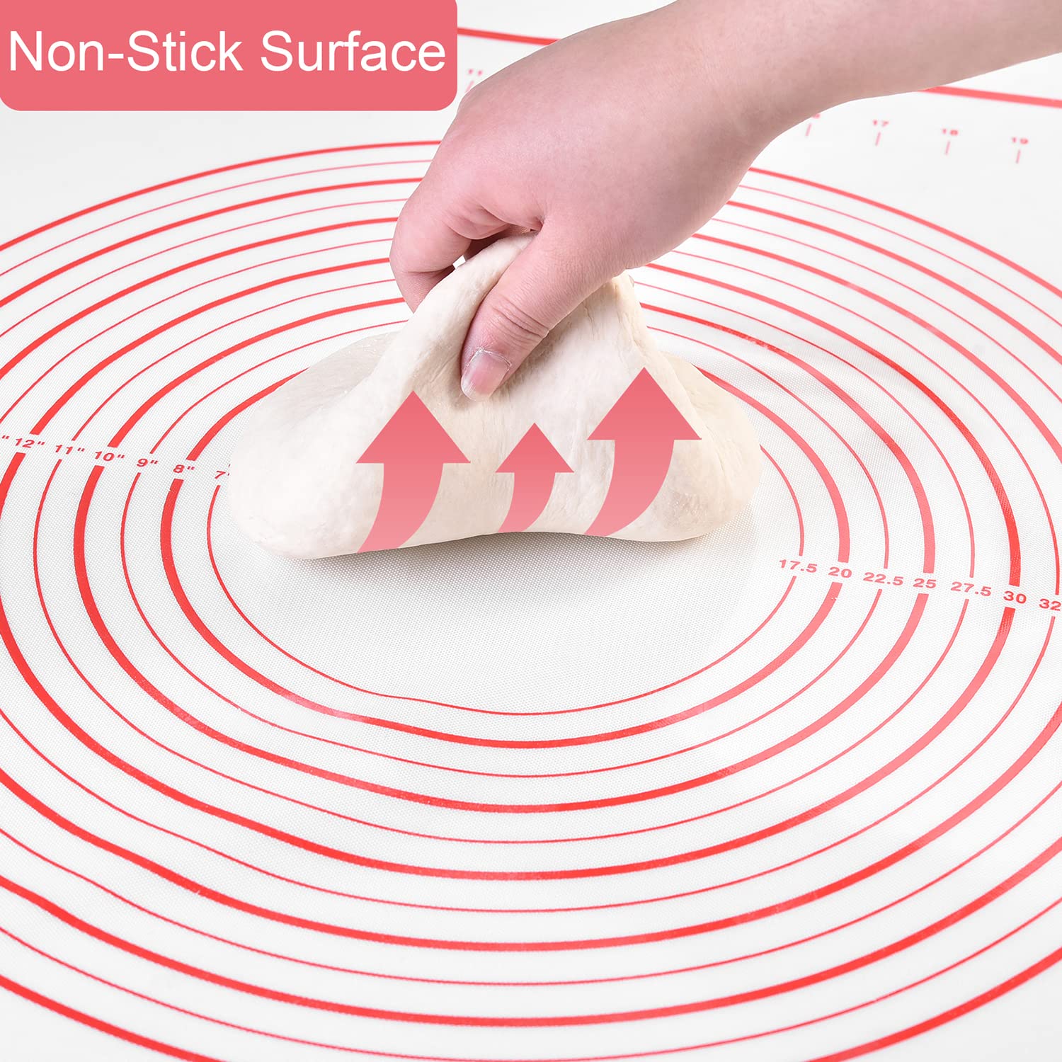 Premium Non-Slip Silicone Dough Kneading Mat 35