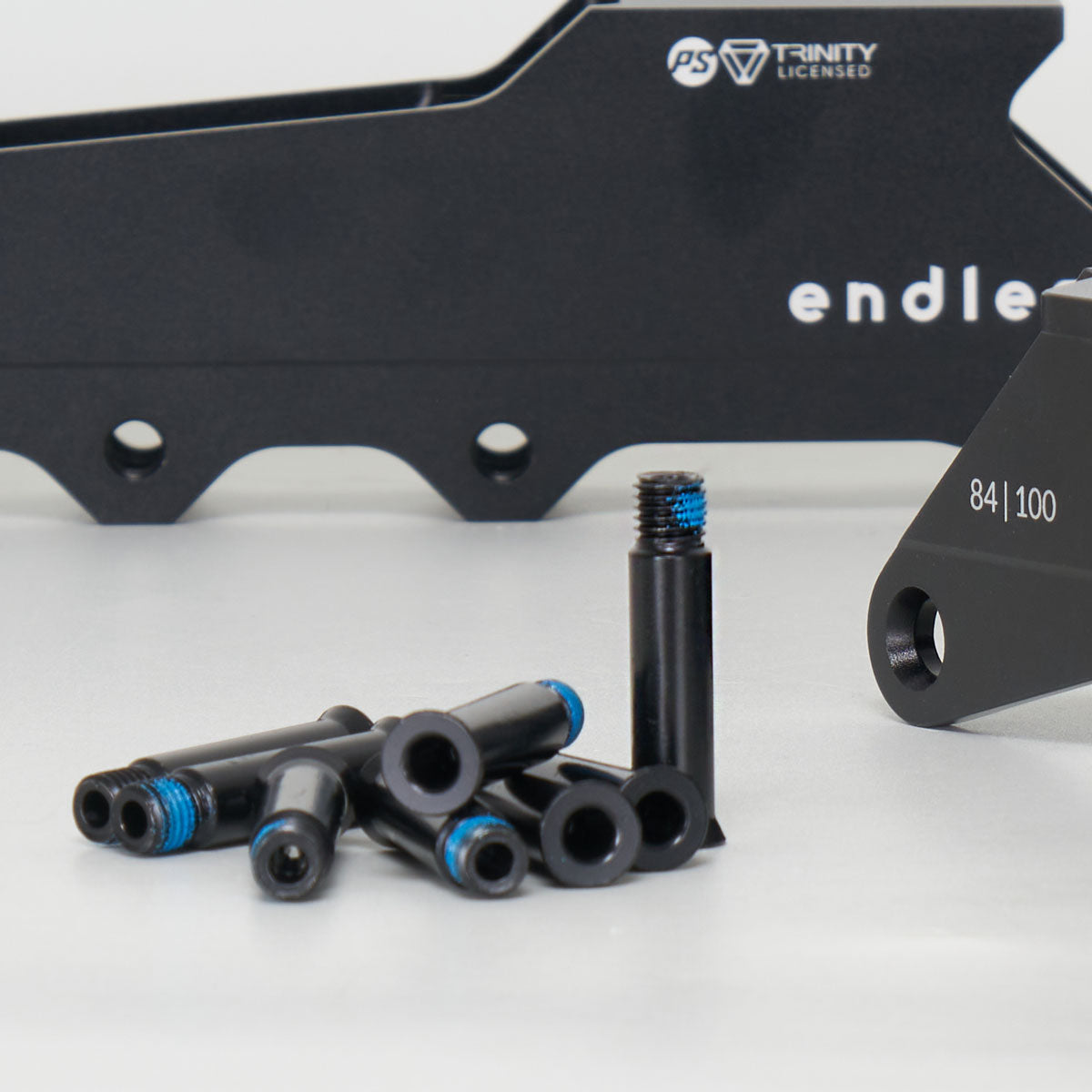 Endless 80 Trinity Frames - Premium Black Roller Skate Frames for Artistic Skating, Speed Skating & Outdoor Use