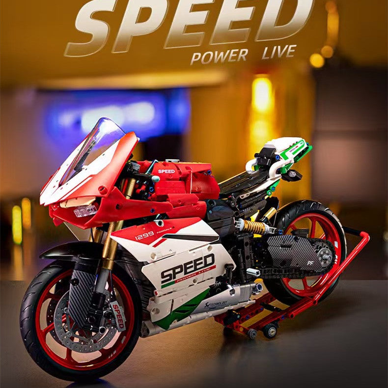 Feelo Ducati Motorcycle - High Performance Racing Bike for Men & Women | Perfect for Street Riding, Track Racing & Motorcycle Enthusiasts