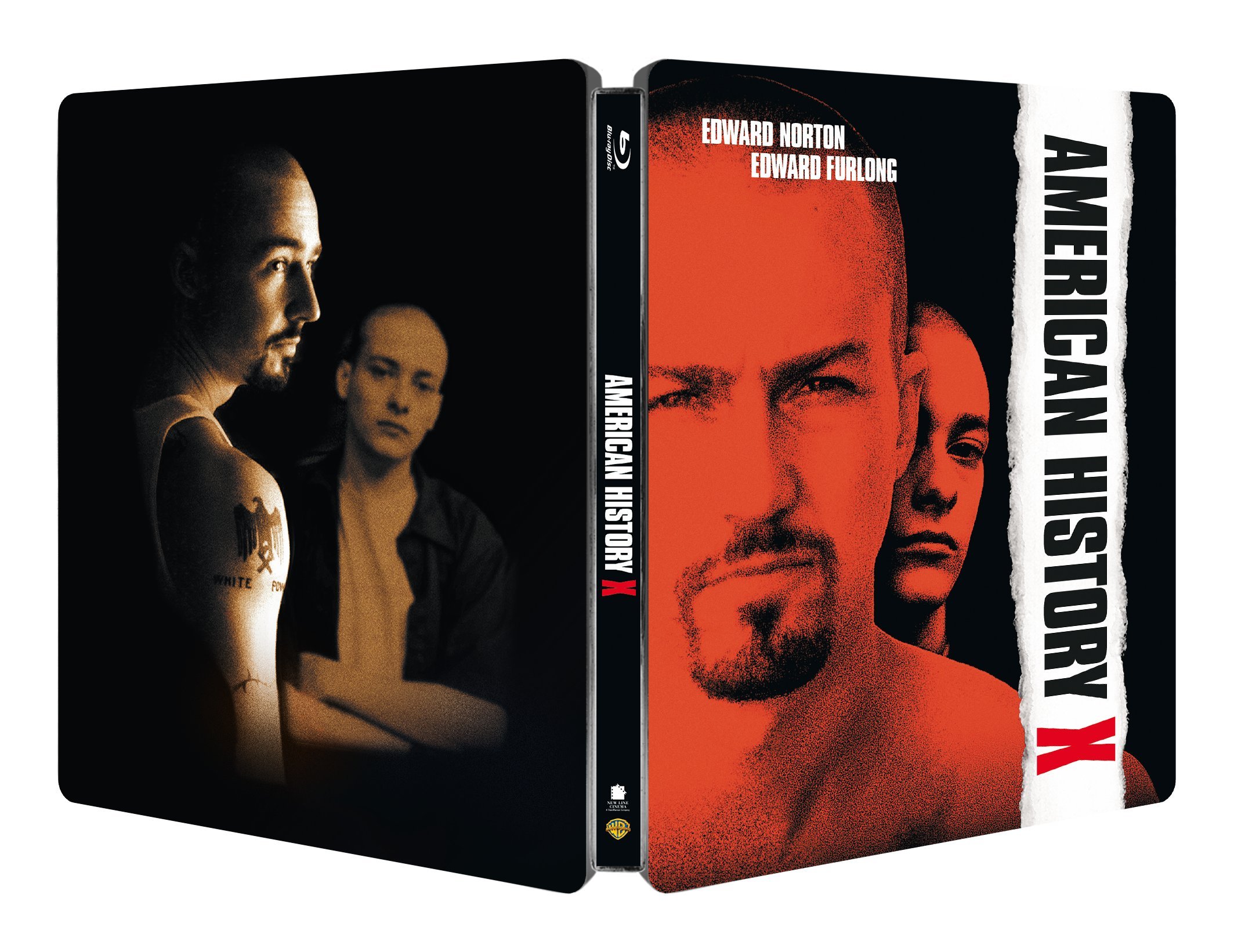 American History X Steelbook Edition - Limited Collector's Blu-ray - Perfect for Movie Nights & Film Collections