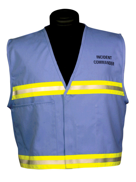 4200 Series Incident Command Vest - High Visibility Safety Vest for Emergency Response & Law Enforcement - Reflective & Durable for Firefighters, Police & First Responders