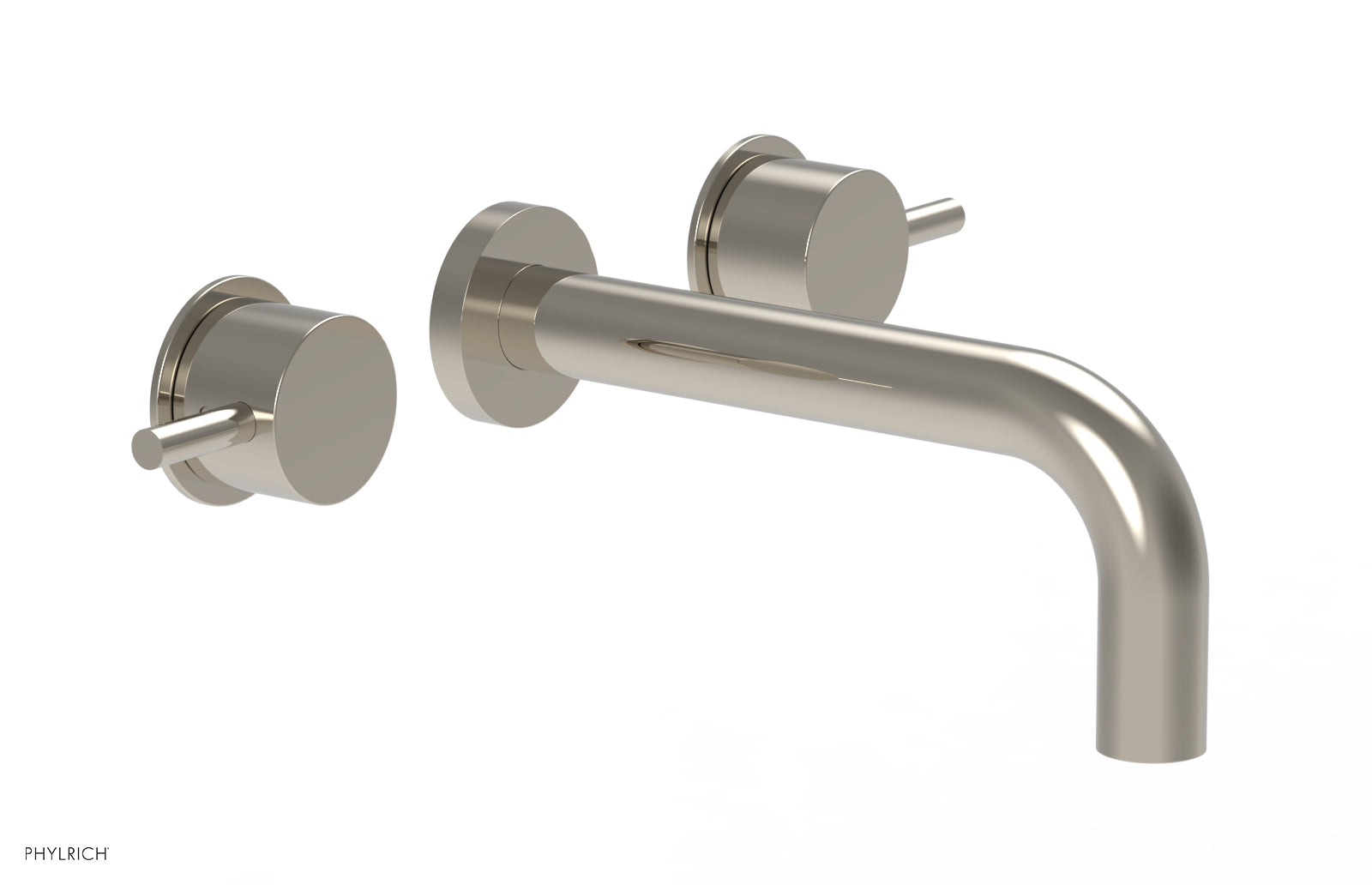 Premium BASIC II Wall-Mounted Lavatory Set 230 14 - Modern Bathroom Sink Faucet for Home & Commercial Use - Perfect for Restrooms, Hotels, and Offices
