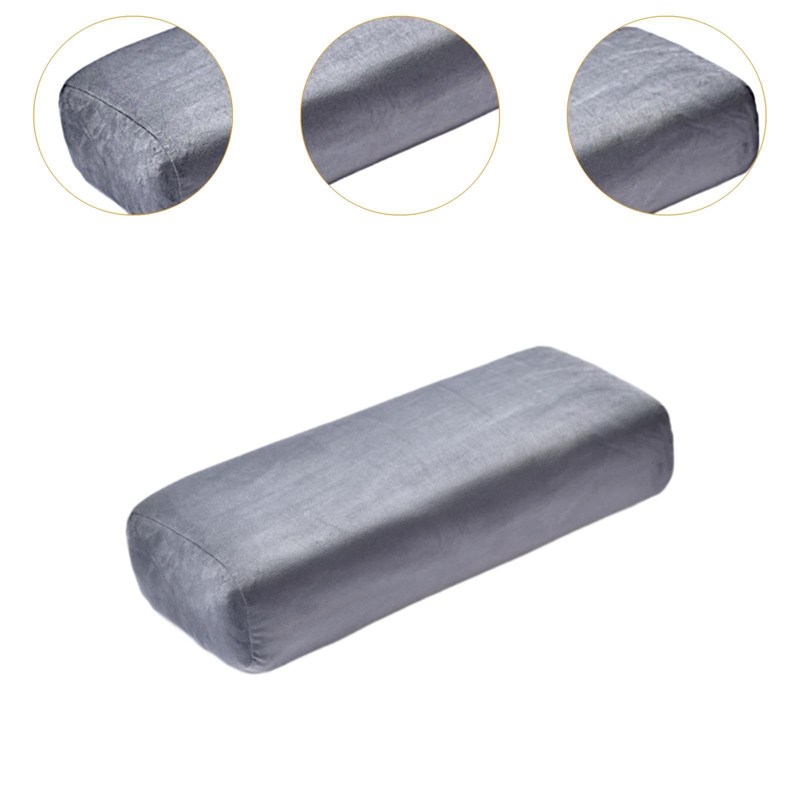 Premium Yoga Bolster Pillow - Rectangular Meditation Cushion with Carry Handle for Yoga, Pilates & Home Workouts - Support for Balance, Relaxation & Comfort