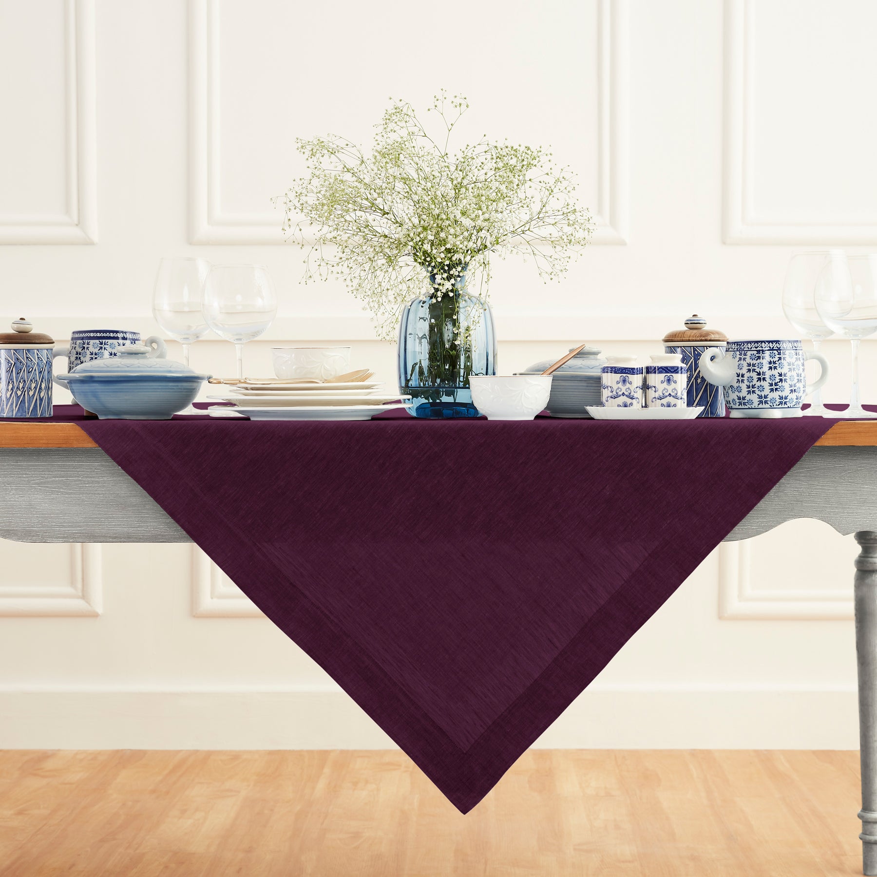 Athena Decorative Table Throw Blanket - Soft & Stylish Home Decor for Sofa, Bed, or Couch - Perfect for Living Room, Bedroom, and Cozy Indoor Use