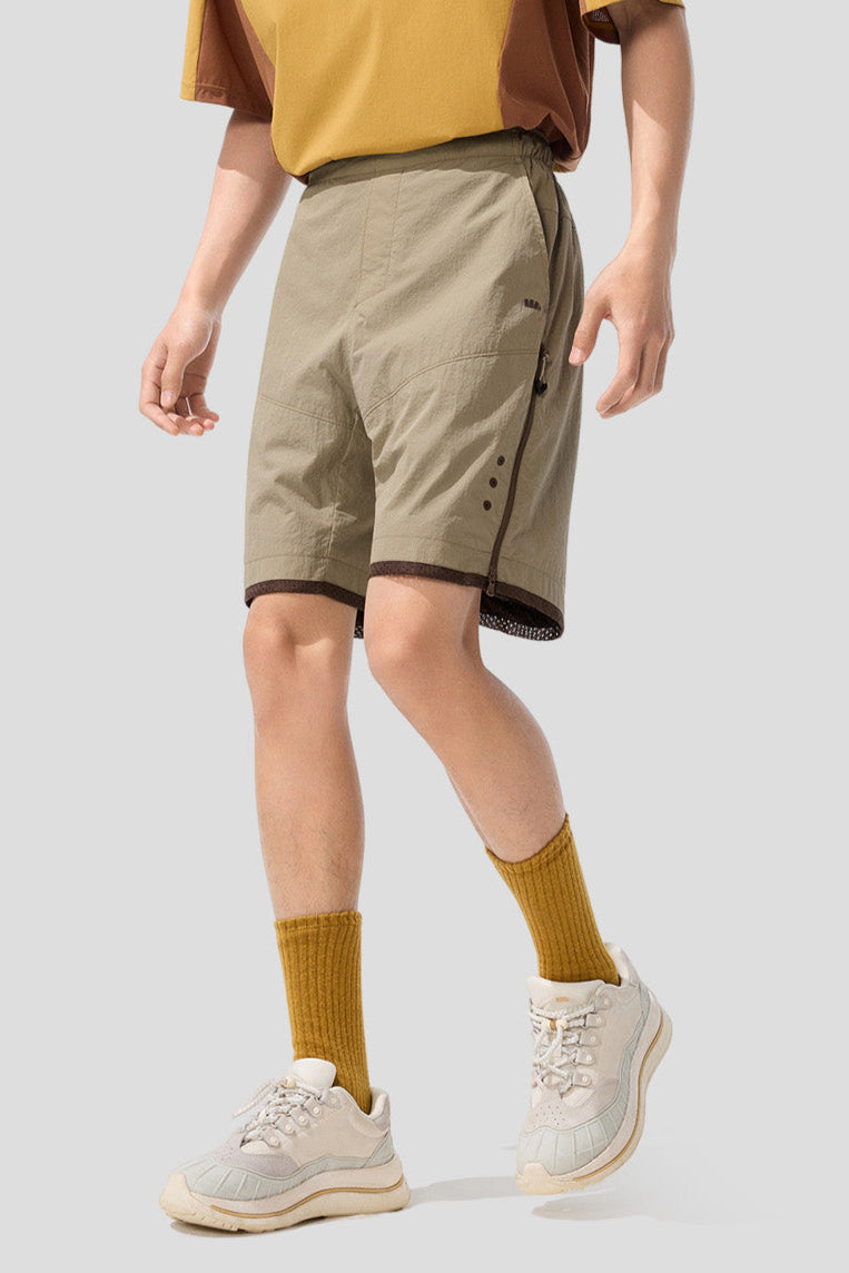 Flow Men's Quick-Dry Water Drain Swim Shorts UPF 50+ Sun Protection - Perfect for Beach, Pool & Water Sports