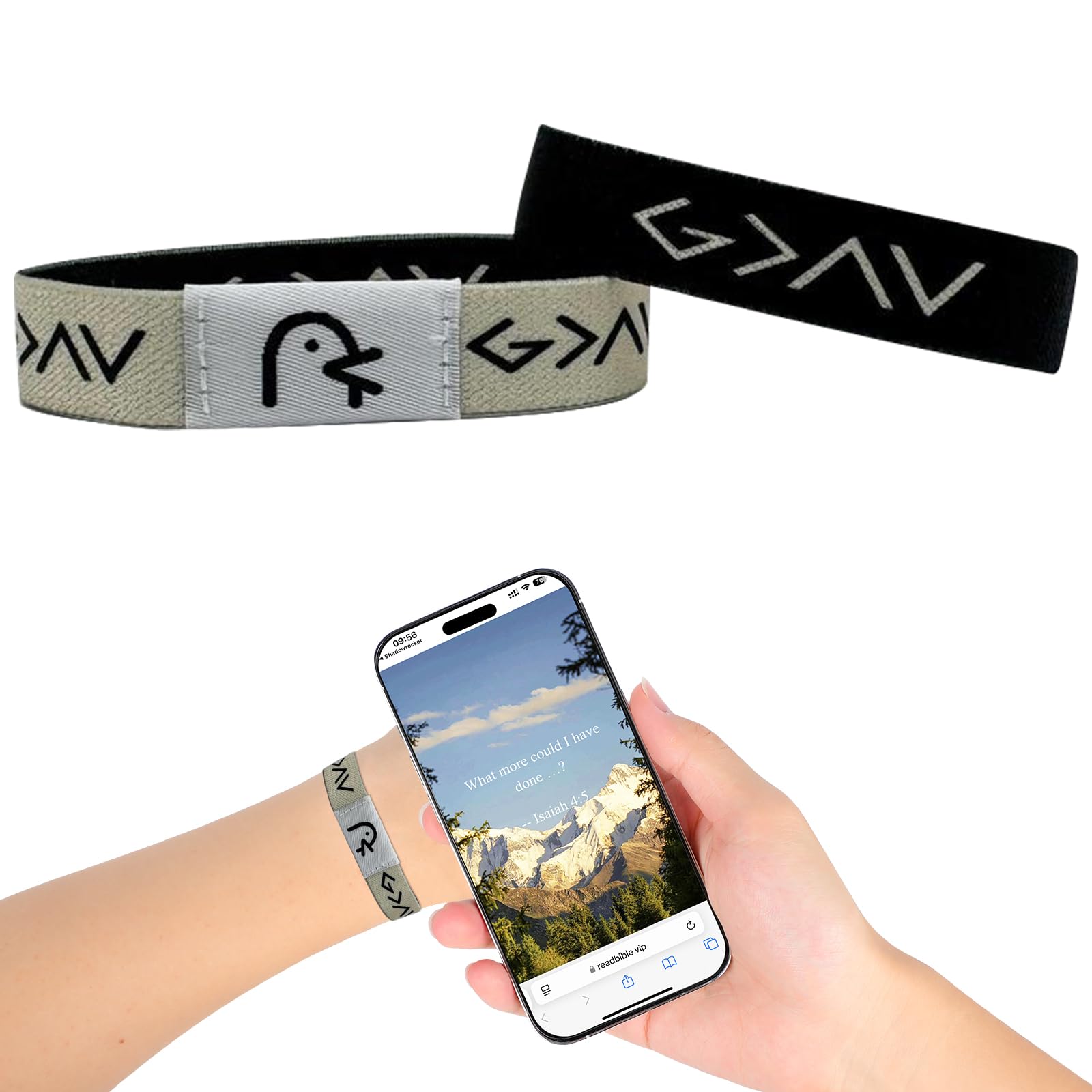 Bible Verse Bracelets with NFC - Wearable Christian Jewelry for Women, Men & Teens - Inspirational Religious Gifts for Daily Faith & Worship - Perfect for Church, Bible Study & Everyday Encouragement