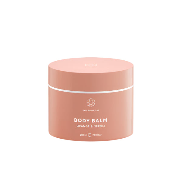 Skin Formulas Orange & Neroli Body Balm - Hydrating & Nourishing Dry Skin Care - Perfect for Daily Moisturizing & Spa Treatments