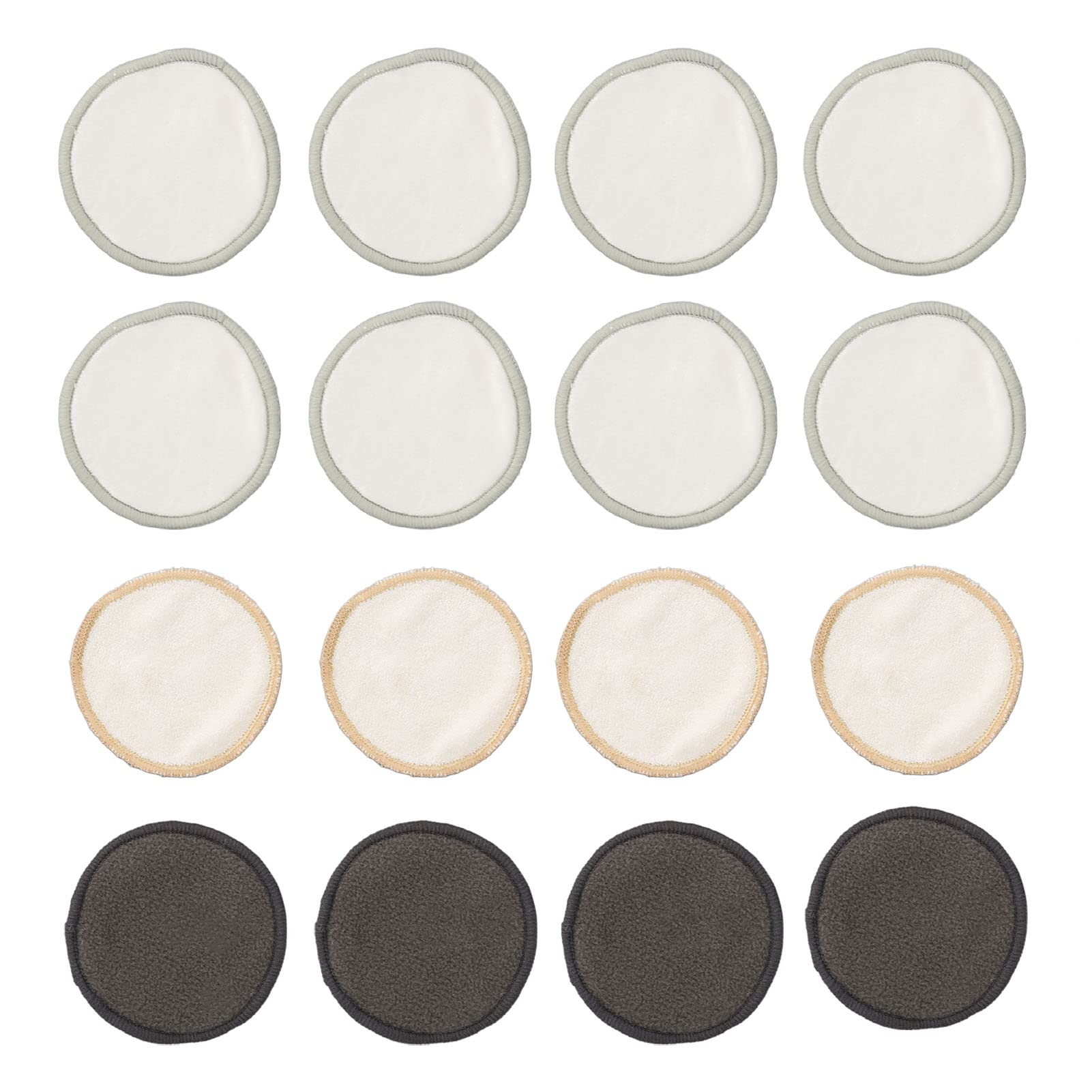 Soft Facial Makeup Remover Pads - Reusable & Portable Cleansing Cotton Pads for Gentle Skin Care at Home or Travel | Perfect for Daily Makeup Removal & Skincare Routine