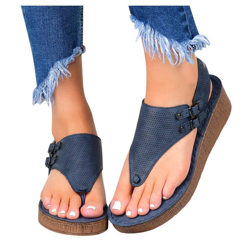 Women's Gladiator Sandals - Open Toe Roman Style T-Strap Thong Sandals | Fashionable Summer Footwear for Beach, Vacation & Casual Outings