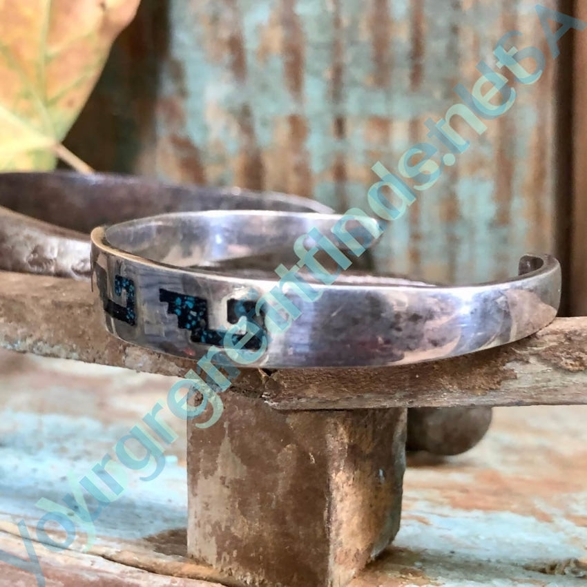 Vintage Sterling Silver Chip Mosaic Cuff Bracelet Handmade in Mexico - Elegant Boho Jewelry for Women, Perfect for Festivals, Parties & Everyday Wear