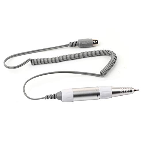 Professional 30000RPM Electric Nail Drill Pen with DC Connector - Replacement Handle for Nail Grinding Machine - Perfect for Salon, Home Manicure & Nail Art Design